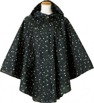 Ladies Poncho in little stars