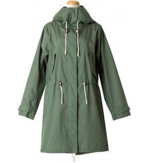 Ladies Field Raincoat in Green